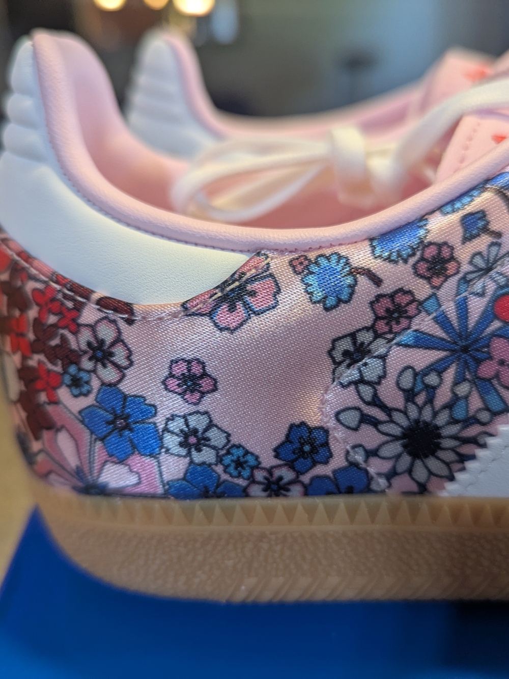 adidas Samba Pink Floral Liberty Collaboration Sneakers 7 Women - Picture 2 of 7